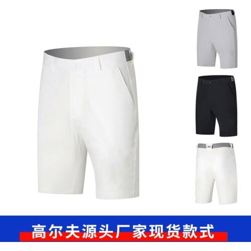Mens Summer Golf Shorts Ladies High Elastic Quick-dry Short Pants Ladies Breathable Slim Casual Shorts Golf Clothing