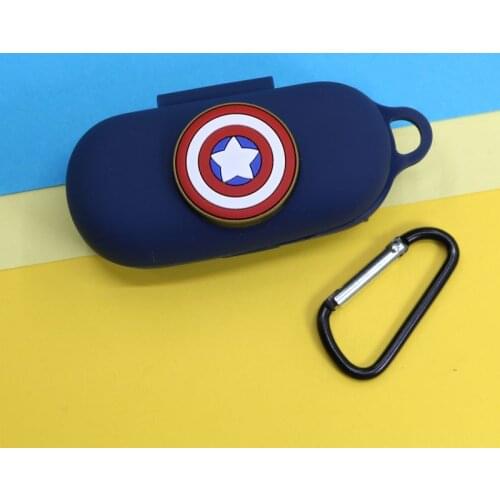 Marvel Silicone Earphone Cover Case For Huawei Freebuds 3i Headset Protector Shell Accessories For Freebuds 3 Case With Hook