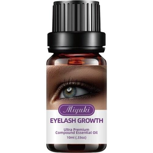 10ml Eyelashes Growth Serum Essential Oil Hair Treatment Eyebrow Fast Growth Liquid Makeup Eyelash Enhancer Skin Care