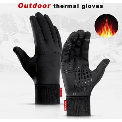 Unisex Thermal Gloves Outdoor Waterproof Warm Gloves Rautumn And Winter Repellent Sports Tactical Gloves Guantes