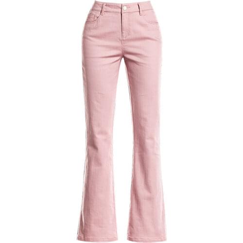 Женские джинсы клеш WWUCHENZHI China At AliExpress