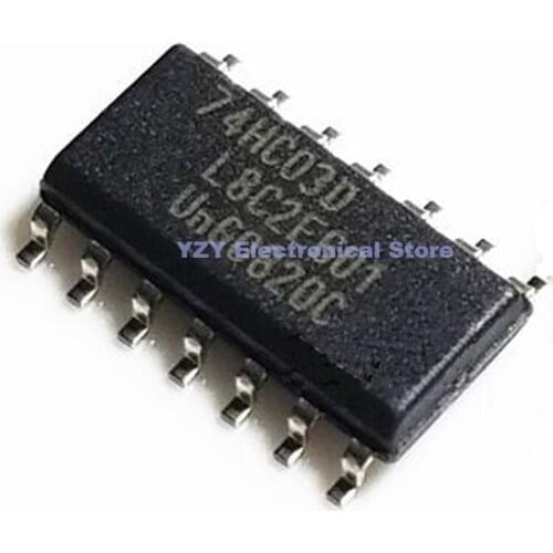 10PCS/LOT 74HC03 74HC03D SOP14 New Original In stock IC Fast Shipping