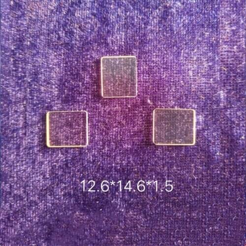 12.6*14.6*1.5 MM beauty equipment, with high temperature resistance, pressure resistance, scratch resistance for sale