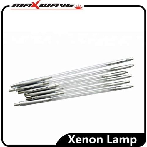 8x125x250mm Laser Xenon lamp Yag laser welding machine parts xenon lamps for 1064nm 100w 150w 200w laser