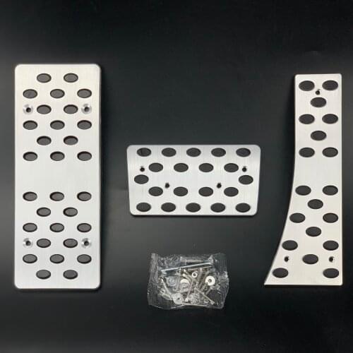 For Honda Civic 2005-2020 Aluminum Alloy Pads Pedal Gas Accelerator Brake Clutch Foot Rest Car Accessories