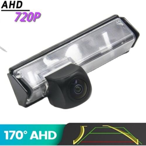 AHD 720P Trajectory Fisheye Car Rear View Camera For Mitsubishi Pajero Sport Grandis MPV Space Wagon Colt Plus Vehicle Camera