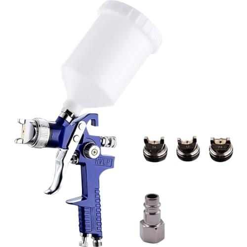 Spray Gun Painting Kit Hvlp Auto Car Repair Tool Diy Pneumatic Gravity Professional Airbrush Set Nozzle Painting Kit Air Paint