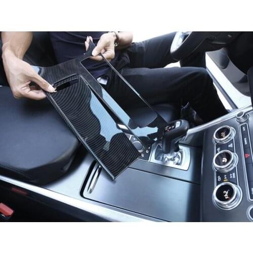 Car Central Console Gear Shift Box Panel Frame Trim Cover Sticker For Land Rover Range Rover Sport 2014-17 Car-styling