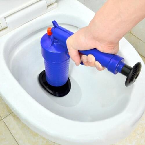 High Pressure Pump Cleaner Dredge Toilet Plunger Air Drain Toilet Pneumatic Pressure Blockage Remover Sewer Sinks Drain Cleaner