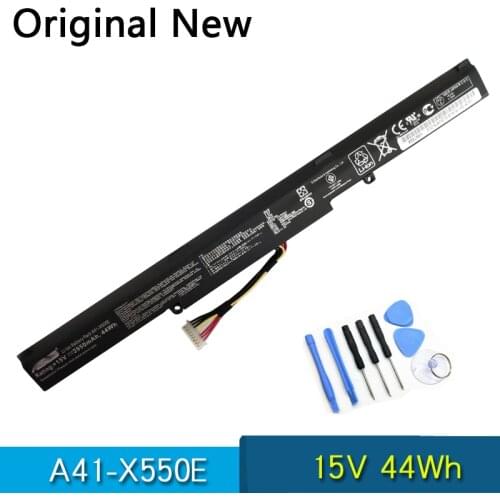 Original A41-X550E Laptop Battery For ASUS F751 R751J K751L/LA/AV/LB/LD/LDV/LJ/LJC/LK/LN/LX/MA/MD/MJ/S/SA/SJ K555Z D451V/E/VE