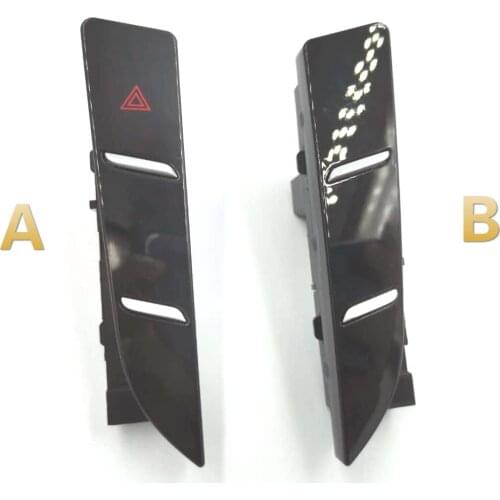 1pc for Cadillac XTS Original Emergency Light Switch Double Flash Switch Sundries Box Touch Switch