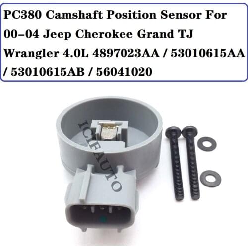 PC380 Camshaft Position Sensor For 00-04 Jeep Cherokee Grand TJ Wrangler 4.0L OE # 53010615AA 53010615AB 4897023AA 56041020