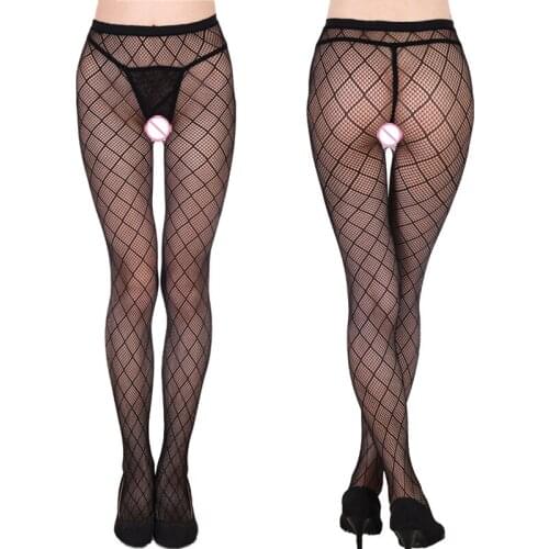 Lattice Pattern mesh Womens Stockings Pantyhose Female Sexy Stockings Tights For Girls Transparent Stocking sexy lingerie 019