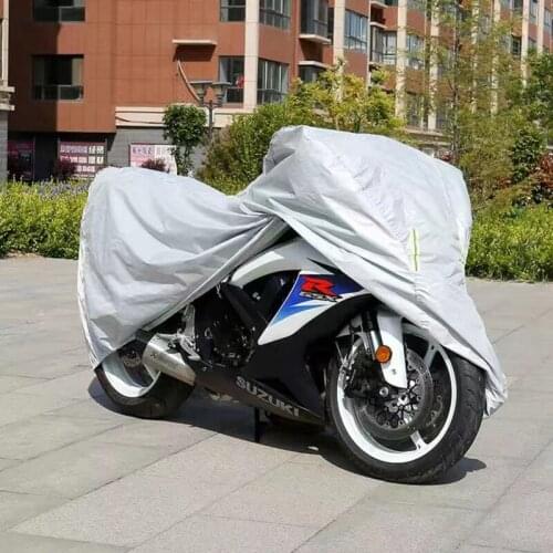 Motorcycle Cover Universal Outdoor Uv Protector All Season Waterproof Bike Rain Dustproof Motor Scooter Cover M L XL 2XL 3XL 4XL