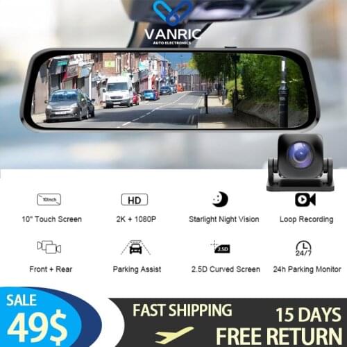 Автомобильные задние зеркала видеорегистраторы Vanric China At AliExpress