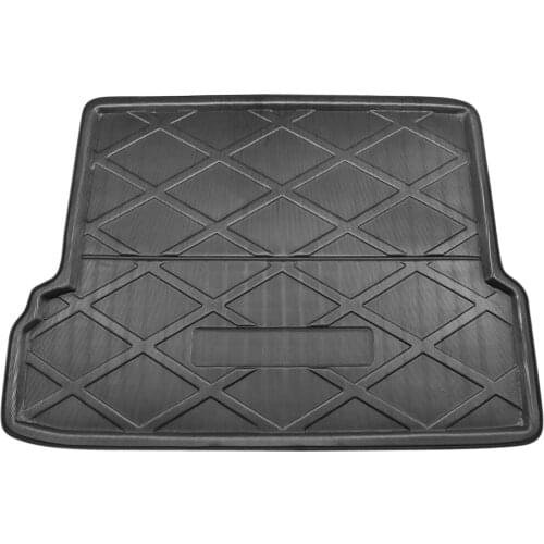 X Autohaux PE+EVA foam plastic Black Rear Trunk Boot Liner Cargo Mat Floor Carpet Tray Cover for Toyota Land Cruiser 2010-2018