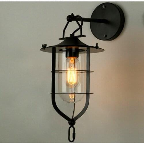 Japan wall light glass ball living room corridor aisle monkey lamp wall lights for home