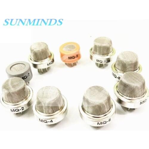 10PCS/LOT MQ-2 MQ-3 MQ-4 MQ-5 MQ-6 MQ-7 MQ-8 MQ-9 MQ-135 MQ2 MQ3 MQ4 MQ5 MQ6 MQ7 MQ8 MQ9 Smoke alcohol air gas sensor probe
