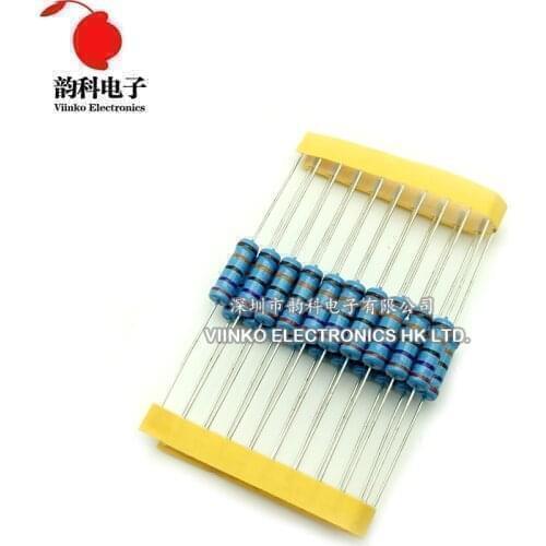 20pcs 2W Metal film resistor 1% 47K 51K 56K 62K 68K 75K 82K 91K 100K 110K 120K 130K 150K 180K 200K 220K 240K 270K ohm