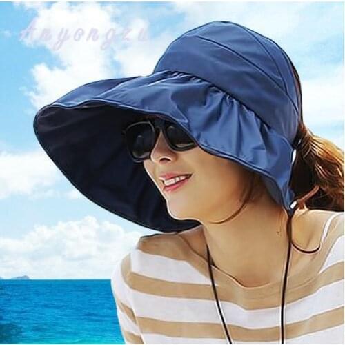 4 Pcs/lot New Lady Sun Hat Summer Spring Travel Outdoor Beach Women Charming Beautiful Cool Fashion Convenient Hot Cap Mz-15-01