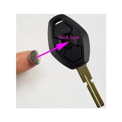 50X 3D 10mm 12mm 14mm Crystal Car logo Key Emblem button Sticker for Volkswagen VW