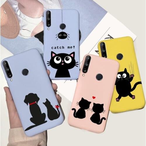 Lovely Couple Mobile Phone Cases For Huawei Honor 9C 9A 9S Case Skily Silicone Soft Back Cover ON Honor 9a 9c 9s Honor9c Funda