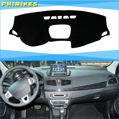 For Renault Megane 3 III MK3 2008 - 2015 Coupe CC GT Dashboard Cover Sun Shade Non-slip Dash Mat Pad Carpet Interior Accessories