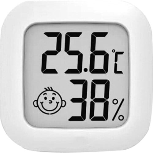 Digital Thermometer Wireless Smart Temperature Humidity Sensor LCD Screen Moisture Meter M7DA