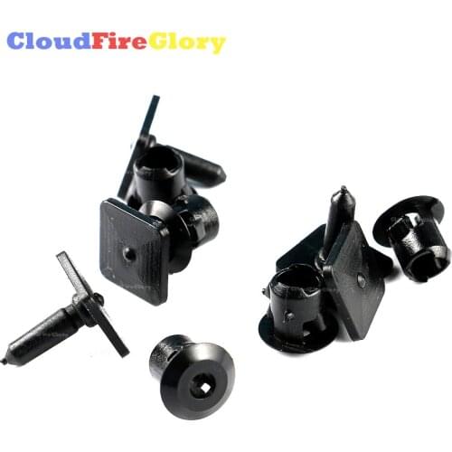 CloudFireGlory For VW Caddy 2004-2016 Transporter 1991-2016 syncro 1993-2004 Inner Mounting Headliner Clips Trim 701867549