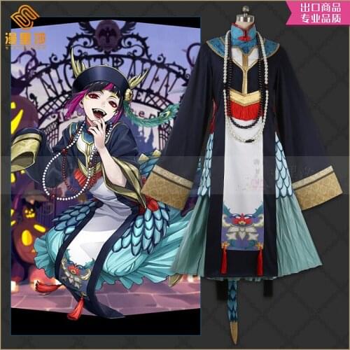 Game Twisted Wonderland lilia dress Halloween Cosplay Costume Christmas New Outfit