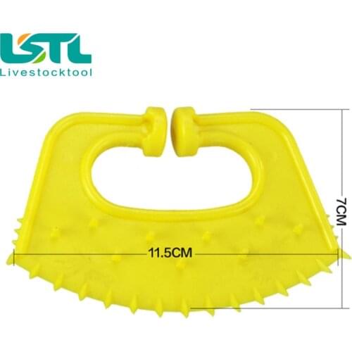 10 Pcs Quality Cow Calf Weaner Sucking Preventer Calf Cattle Nose Ring Nose Thorn Farm Animal Livestock Feeding Equipment