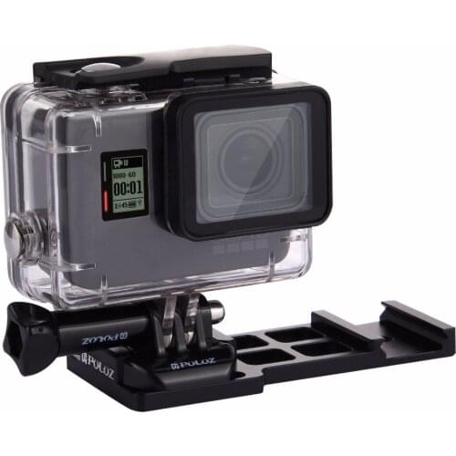 PULUZ Cantilever Picatinny Weaver Gun Rail Side Mount for GoPro HERO 5 / 4 / 3+ / 3 / 2 / 1