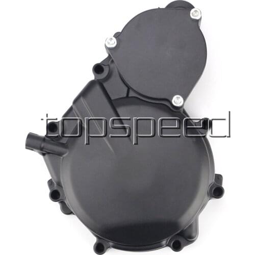 Left Side Engine Stator Crank Case Cover For Suzuki GSXR600/750 2006-2016 2007 2008 2009 2010 2011 2012 2013 2014 2015 Black