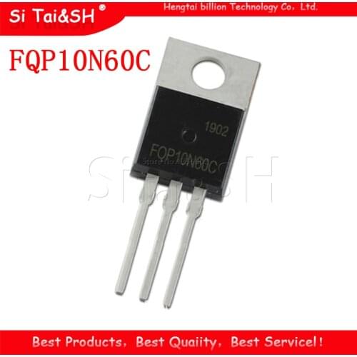 10PCS FQP10N60C TO-220 10N60C 10N60 TO220 new MOS FET transistor