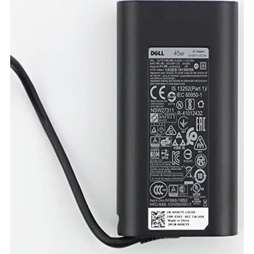New Original 45w type c Latitude Ac Adapter For Dell Inspiron 11 3000 Series (3135) 11 3000 Series (3137) Charger Power Supply