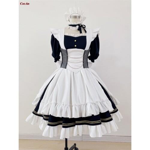 New Product Game Azur Lane HMS Glasgow Cosplay Costume Lovely Maid Outfit Activity Party Role Play Clothing High-End Custom-Make