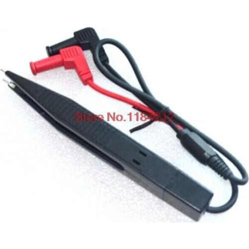 New SMD SMT Chip Test Clip Meter Lead Probe Multimeter Tweezer Resistance VEJ30 P18 0.47