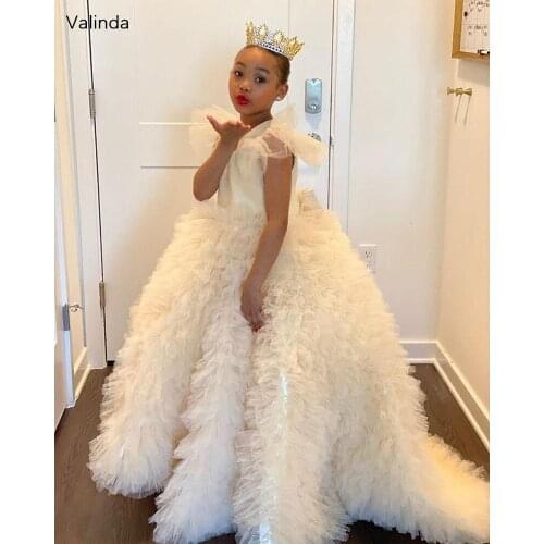 Pleated Girl Special Occasion Dress Birthday Formal Pageant Gowns