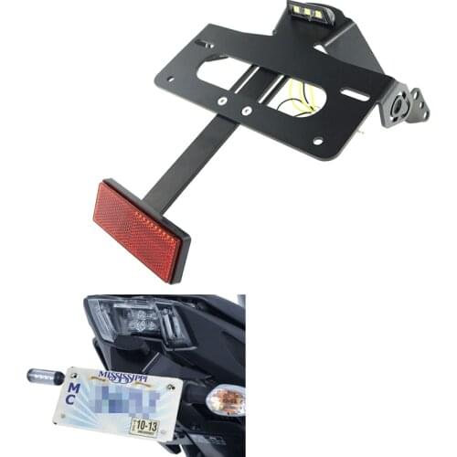 Fit For Yamaha MT-09 MT09 FZ-09 2017-2020 Tail Tidy Fender Eliminator kit License Plate Holder Bracket Motorcycle Aluminum