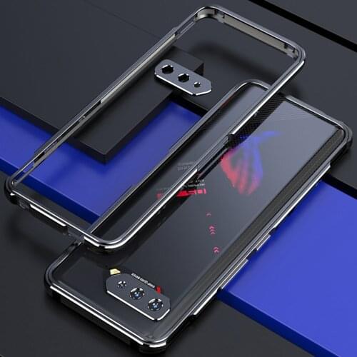 ROGPhone 5 Anti-fall Metal Frame For ROG Phone 5 hard Back cover case Aluminum Alloy coque for ROG 5 Bumper Case shell ROG5