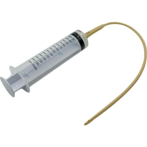 150ML Enema Syringe Ducha Anal Bidet Medical Syringe Enema Rubber Hospital Anal Syringe Travel Douche Rectal Klysma Irrigation