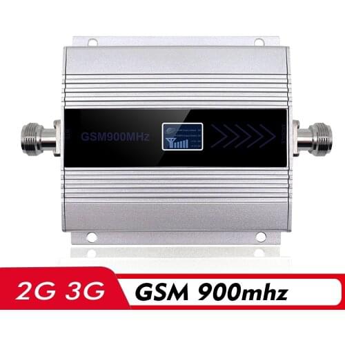 Mini LCD Display Cell Phone Signal Booster GSM 900mhz Mobile Signal Repeater For Voice 2G 3G Network Cellular Signal Amplifier