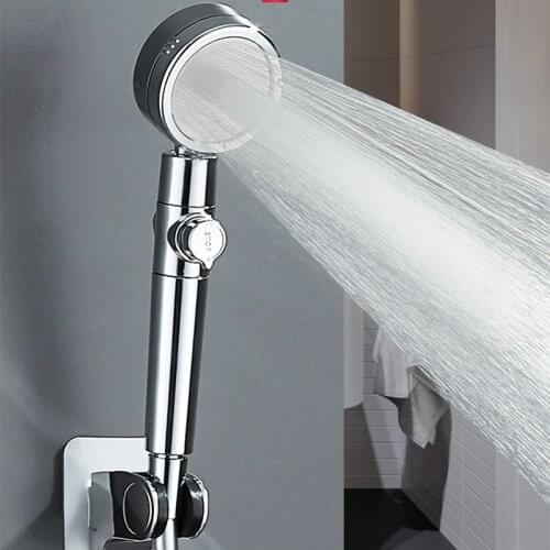 Bathtub High Pressure Rain Adjustable Water Saving Handheld Shower Head Detachable Bathroom Accessories for Bath Spray Nozzle