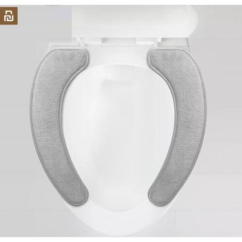 Youpin Qualitell Toilet Mat Universal Soft Washable Toilet Seat Mat Home Decor Closestool Mat Seat Warmer Toilet Cover Seat Lid
