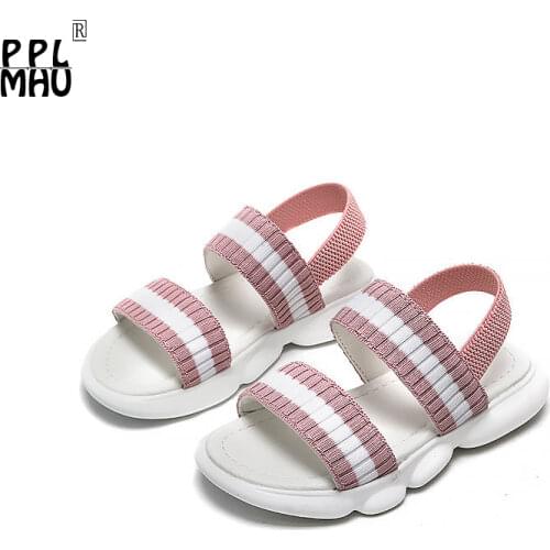 Stretch Fabric Women Sport Shoes Summer Hollow Non-Slip Light Sandals Fashion Comfort Slip-On Casual Running Shoes Beach Shoes