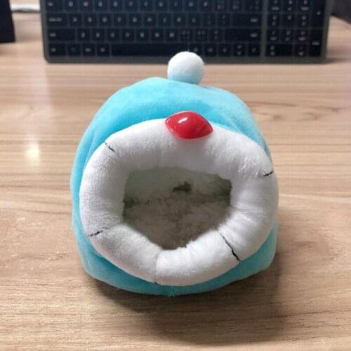 Winter Warm Hamster Nest Yurt Bed Kennel Mouse Mice Rat Chicken House Small Animal Cave Pet Supplies