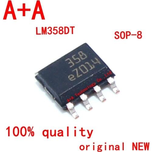 10pcs/lot LM358 LM358M LM358DR LM358DT SOP-8 In Stock