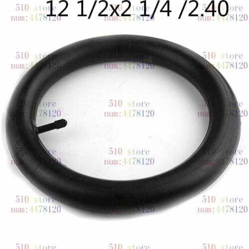 12 1/2 2 1/4/2.40 Right Angle Valve Stem Inner Tube fits gas and electric scooters e-Bike Mini Mini dirt bike 12.5x12.75/2.40