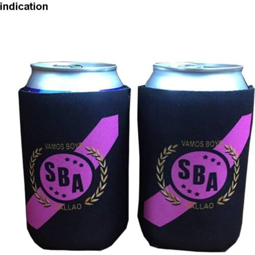 200pcs/lot Stubby Holders Neoprene Beer Bottle Coolers Bag Can Holder Customized LOGO Printed For Wedding Gifts Food Wine Cans