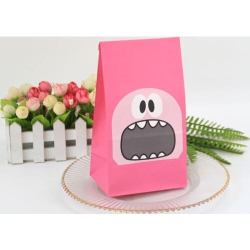 24pcs Multicolor Paper Gift Bag Stand Up Gold Foil Dot Striped Bags Party Favor Open Top Gift Packing paper Treat Gift Bag